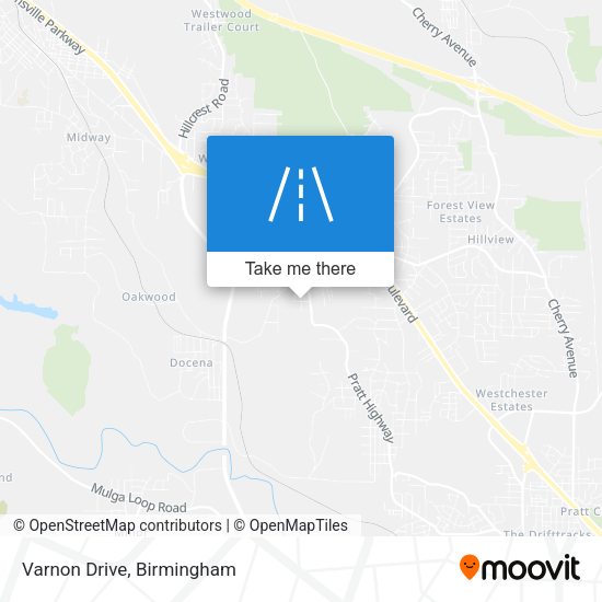 Mapa de Varnon Drive