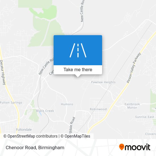 Mapa de Chenoor Road