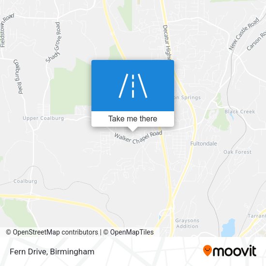 Mapa de Fern Drive