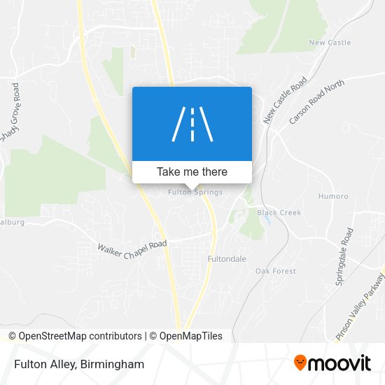 Mapa de Fulton Alley