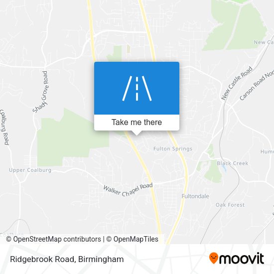 Mapa de Ridgebrook Road