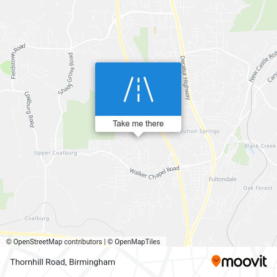 Mapa de Thornhill Road