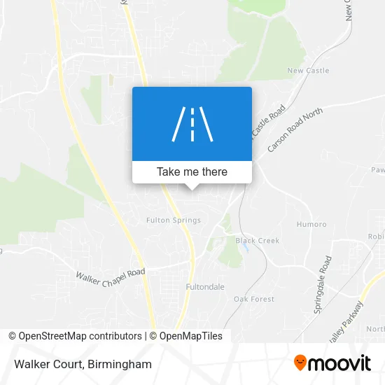 Walker Court map