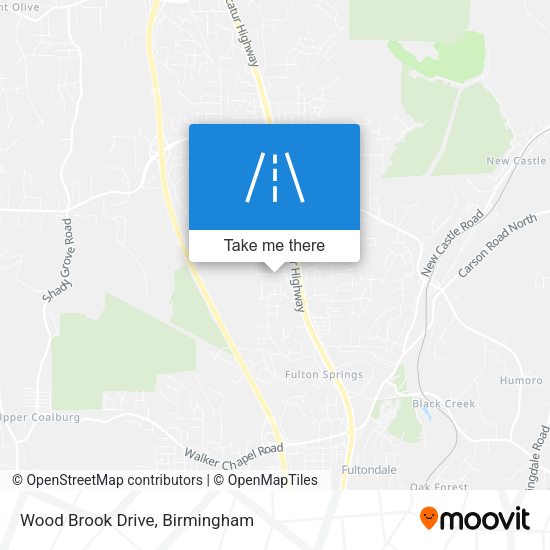 Wood Brook Drive map
