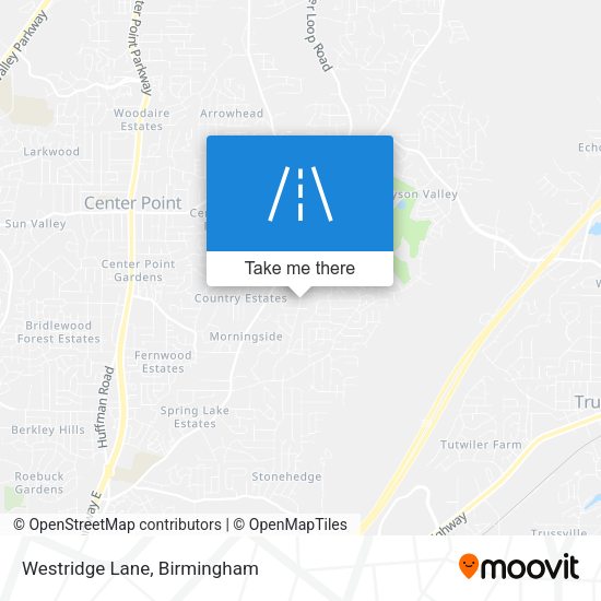 Mapa de Westridge Lane