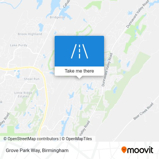 Mapa de Grove Park Way