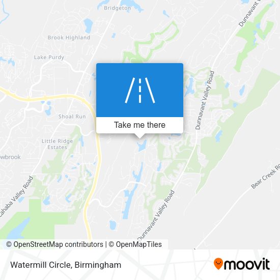 Watermill Circle map