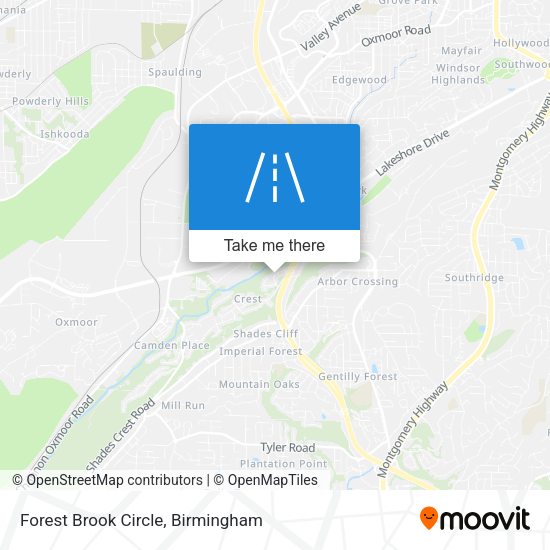 Mapa de Forest Brook Circle