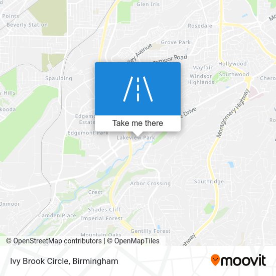 Mapa de Ivy Brook Circle