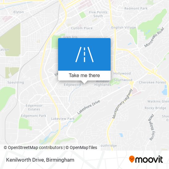 Kenilworth Drive map