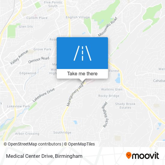 Mapa de Medical Center Drive