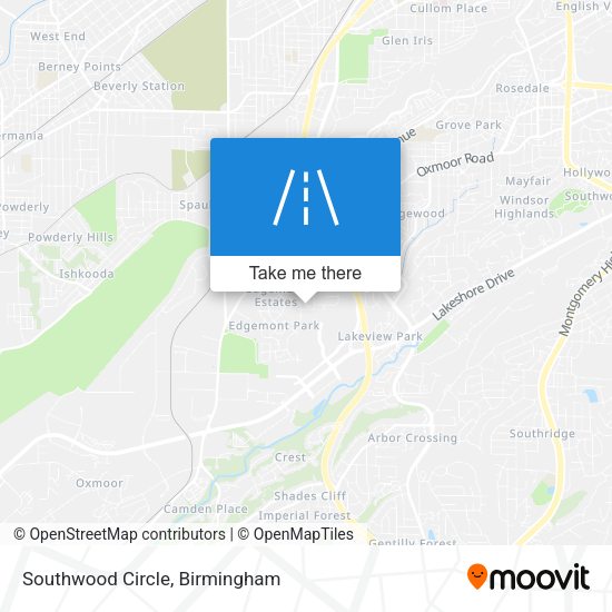 Southwood Circle map
