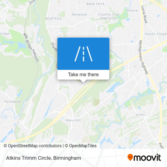 Mapa de Atkins Trimm Circle