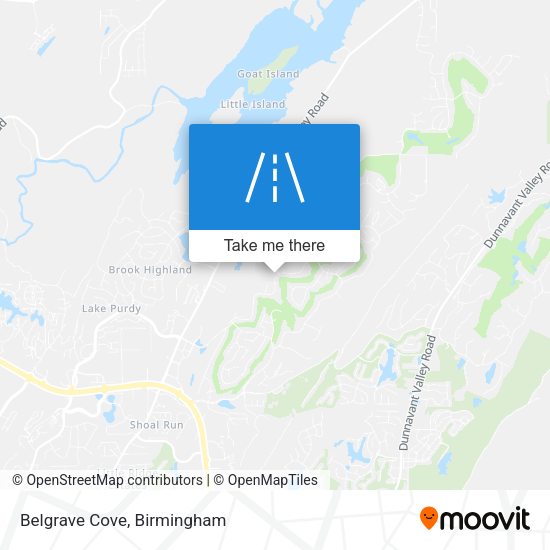 Mapa de Belgrave Cove