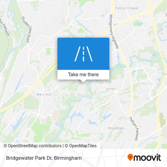 Bridgewater Park Dr map