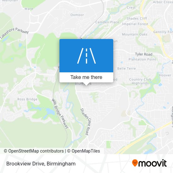 Mapa de Brookview Drive