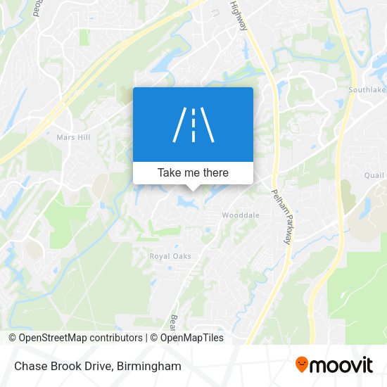 Chase Brook Drive map