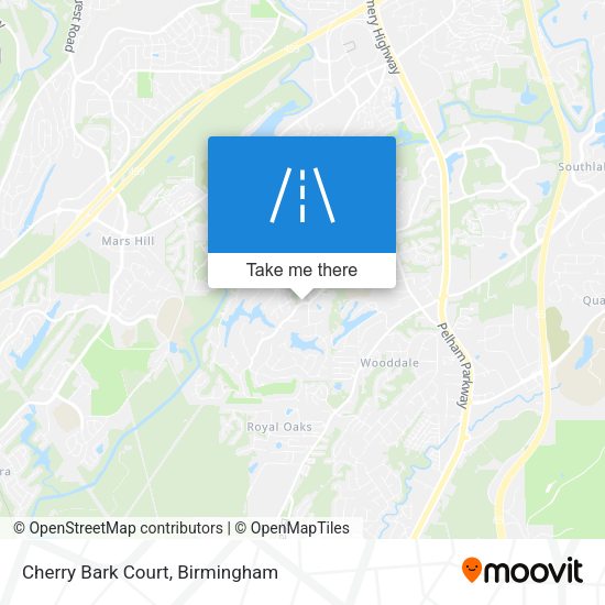Mapa de Cherry Bark Court