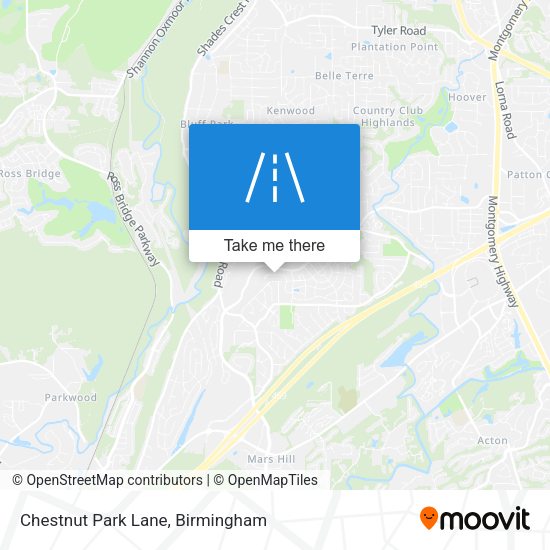 Mapa de Chestnut Park Lane