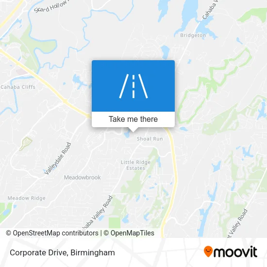 Corporate Drive map
