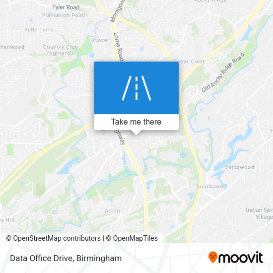 Mapa de Data Office Drive