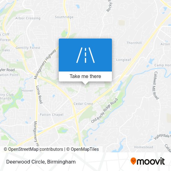 Mapa de Deerwood Circle