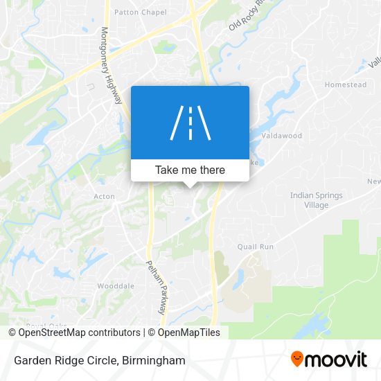 Mapa de Garden Ridge Circle