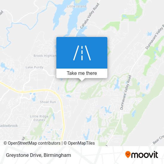 Mapa de Greystone Drive
