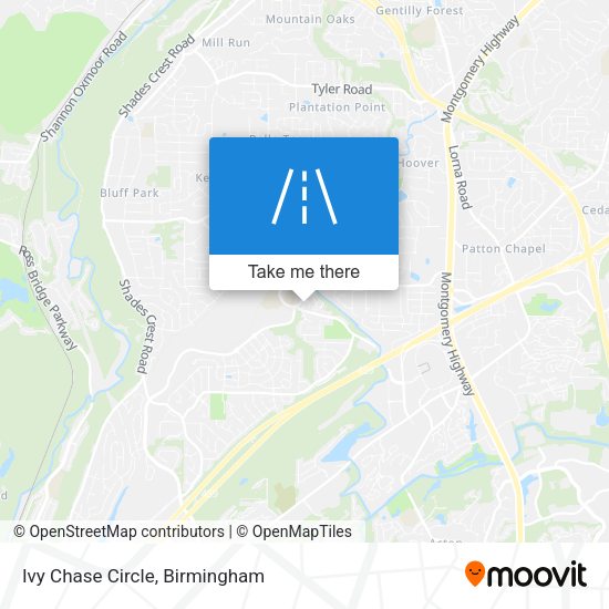 Ivy Chase Circle map