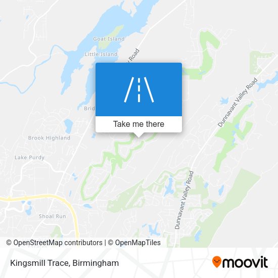 Mapa de Kingsmill Trace