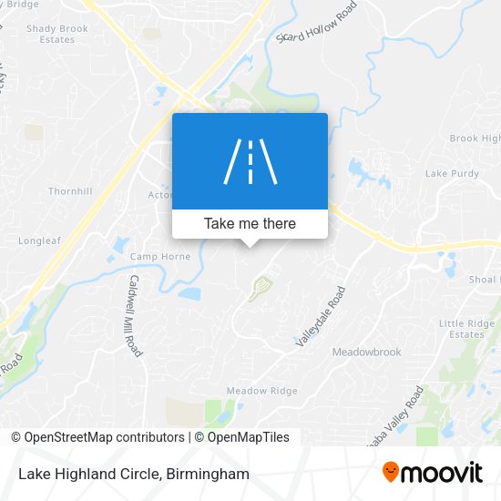 Mapa de Lake Highland Circle