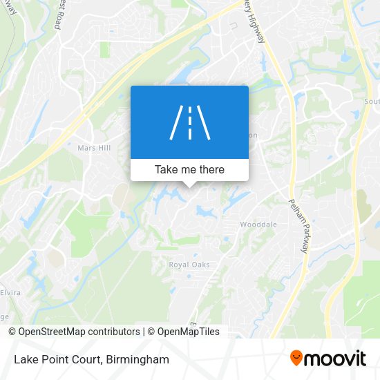 Lake Point Court map