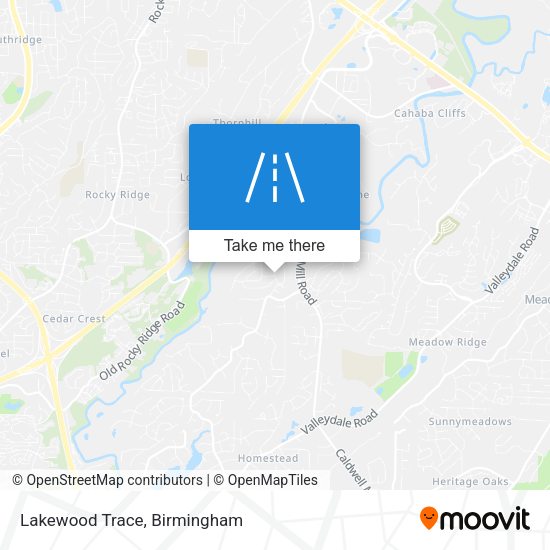 Mapa de Lakewood Trace