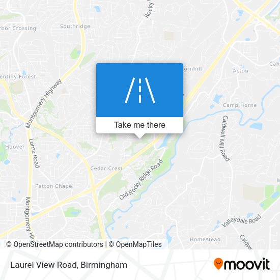 Mapa de Laurel View Road