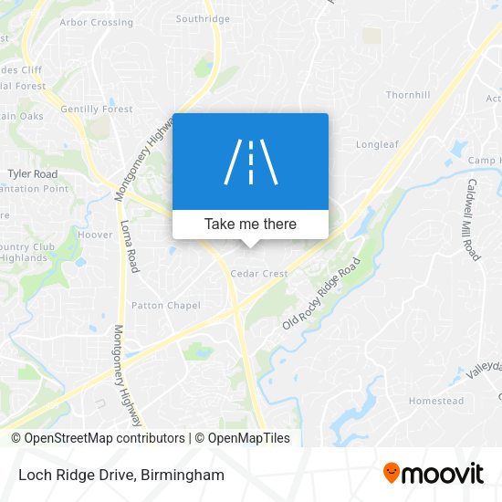 Mapa de Loch Ridge Drive
