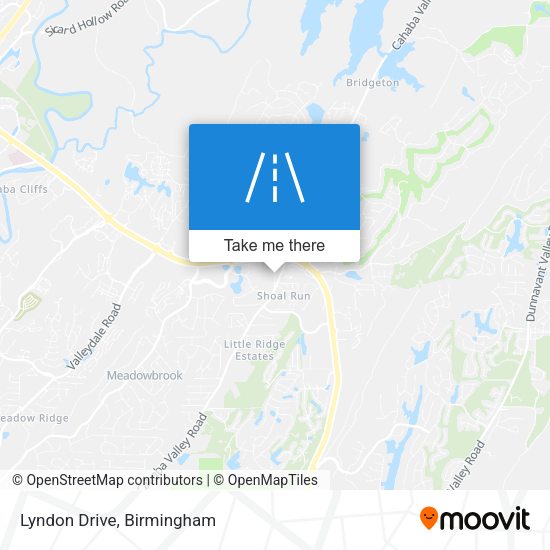 Mapa de Lyndon Drive
