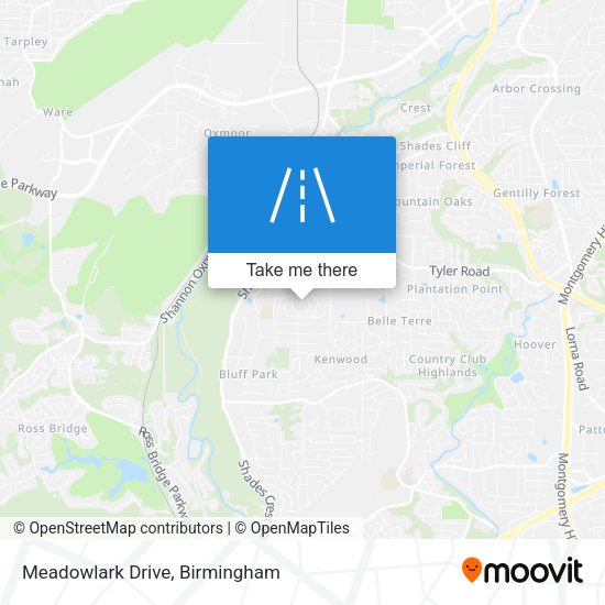 Meadowlark Drive map