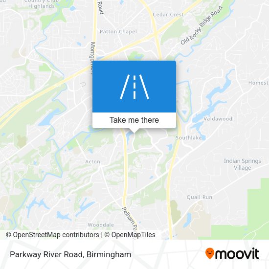 Mapa de Parkway River Road