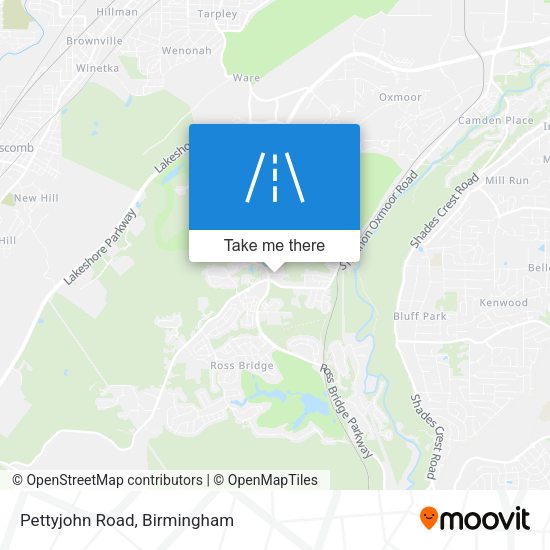 Mapa de Pettyjohn Road