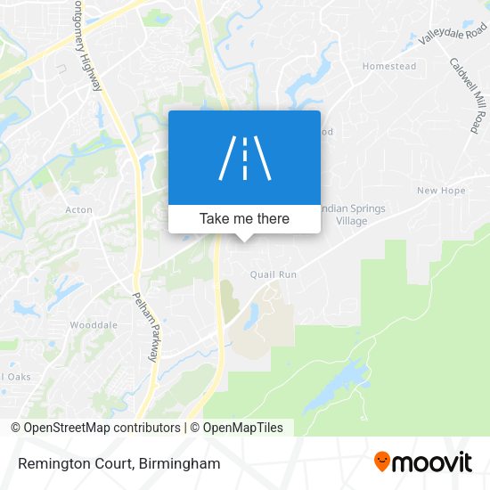 Mapa de Remington Court