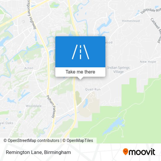 Mapa de Remington Lane