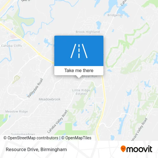 Resource Drive map