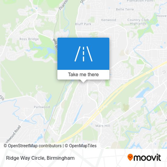 Ridge Way Circle map