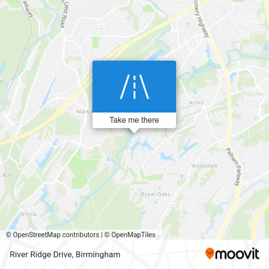 River Ridge Drive map