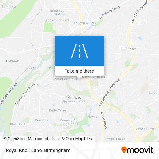 Mapa de Royal Knoll Lane