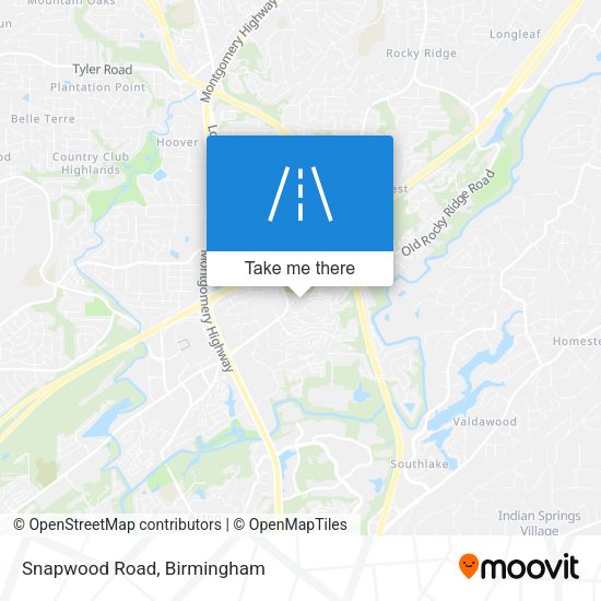 Mapa de Snapwood Road