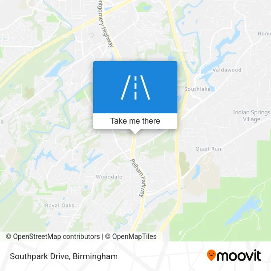 Southpark Drive map