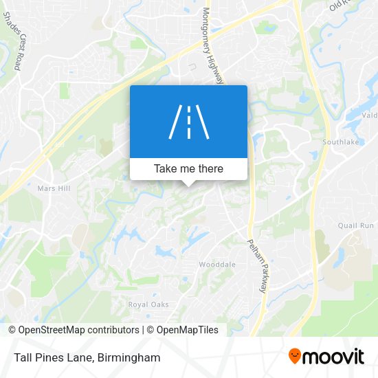 Mapa de Tall Pines Lane