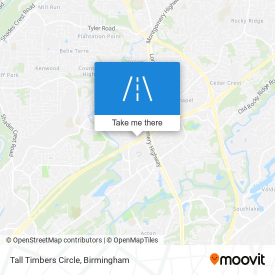 Mapa de Tall Timbers Circle