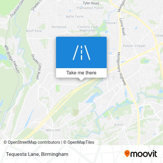 Mapa de Tequesta Lane